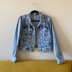 Free People denim jacket size S